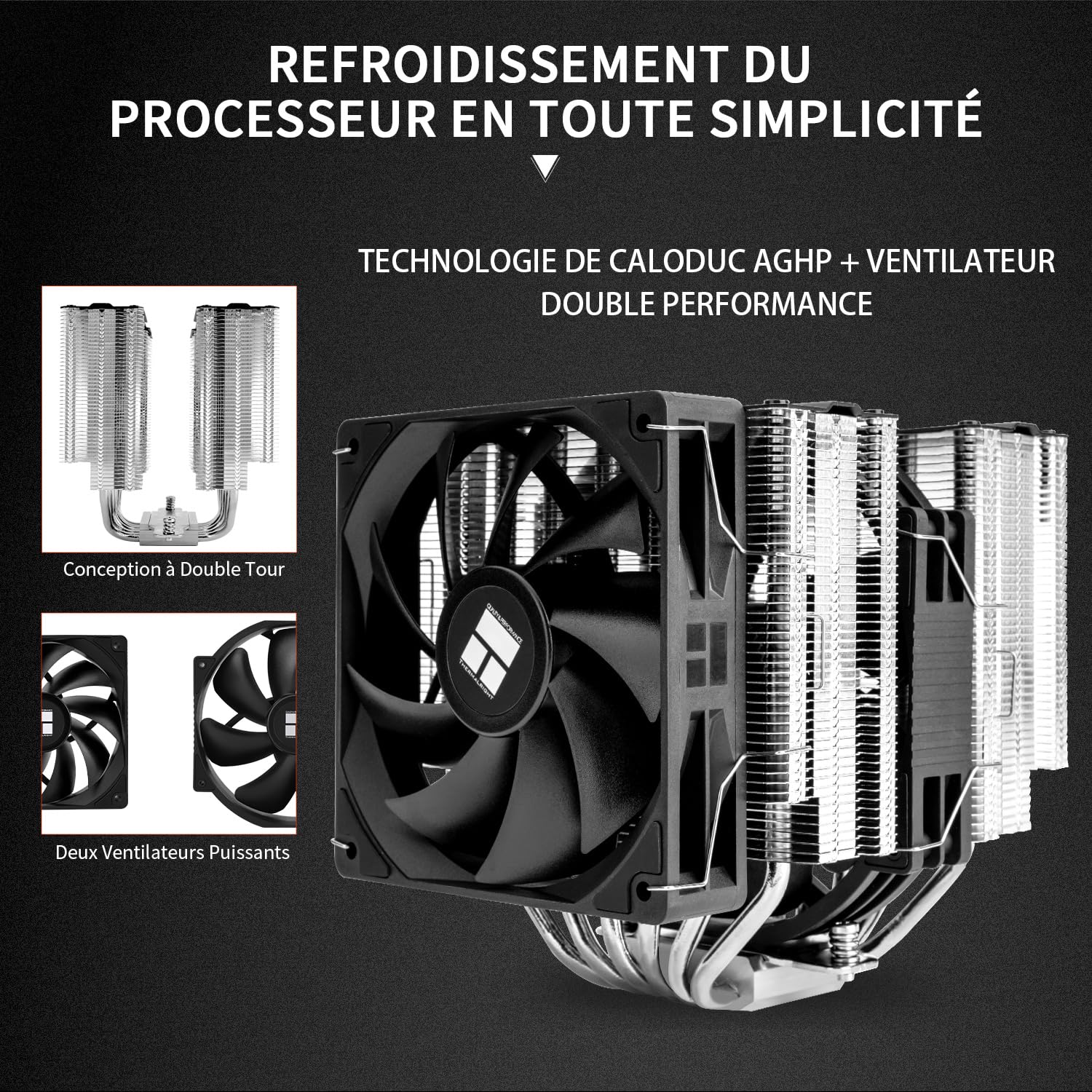 Thermalright Peerless Assassin 140 SE - Raffreddatore CPU Dual Tower con 6 tubi di calore, doppia ventola PMM, dissipazione del calore ad alte prestazioni, per AM4/AM5, Intel LGA115x/1700/1851