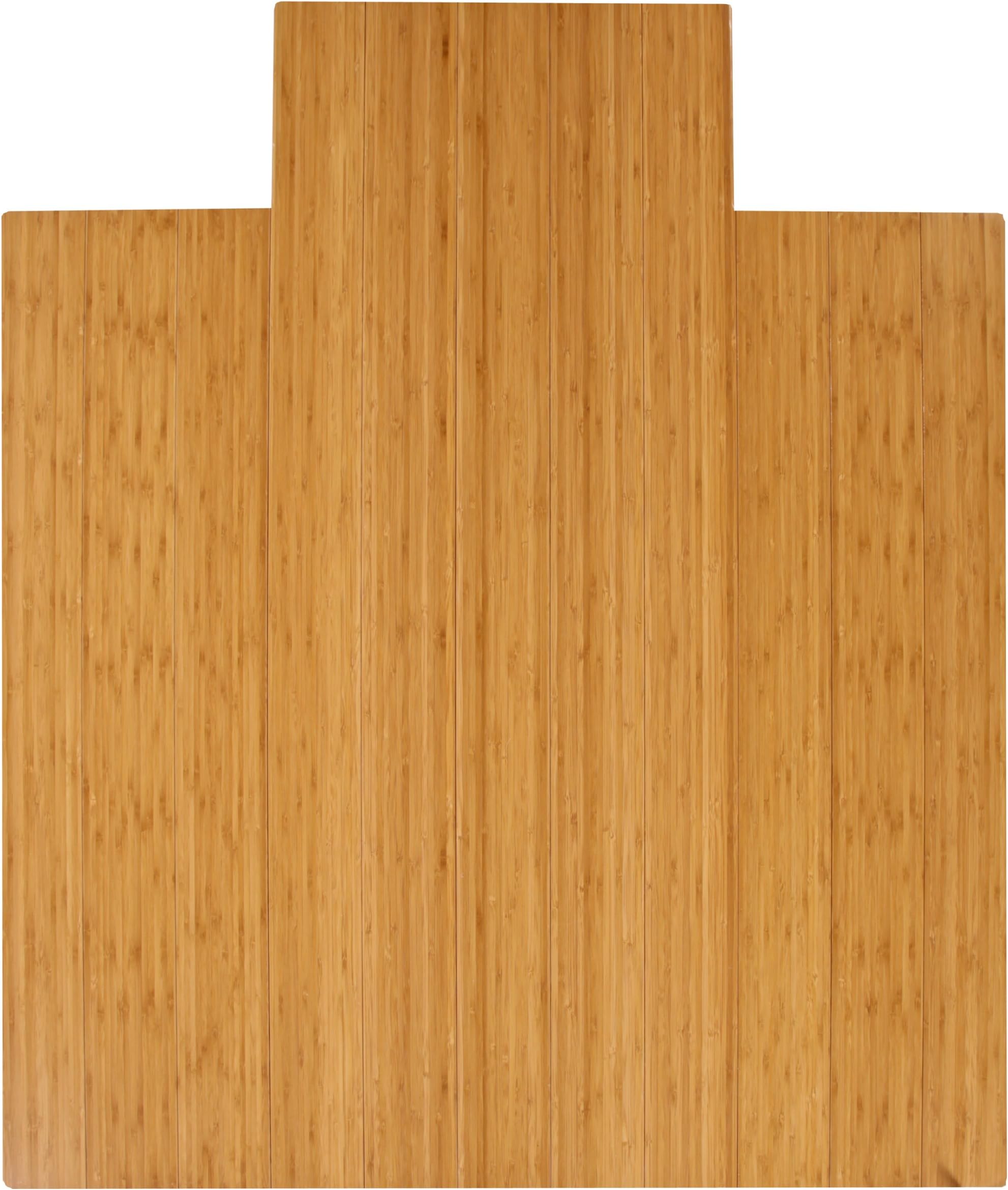 Anji Mountain Wood Chair Mat, 44 x 52", Natural