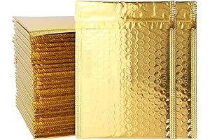 LANIAKEA Gold Poly Bubble Mailers: Secure Your Precious Shipments with Style and Protection