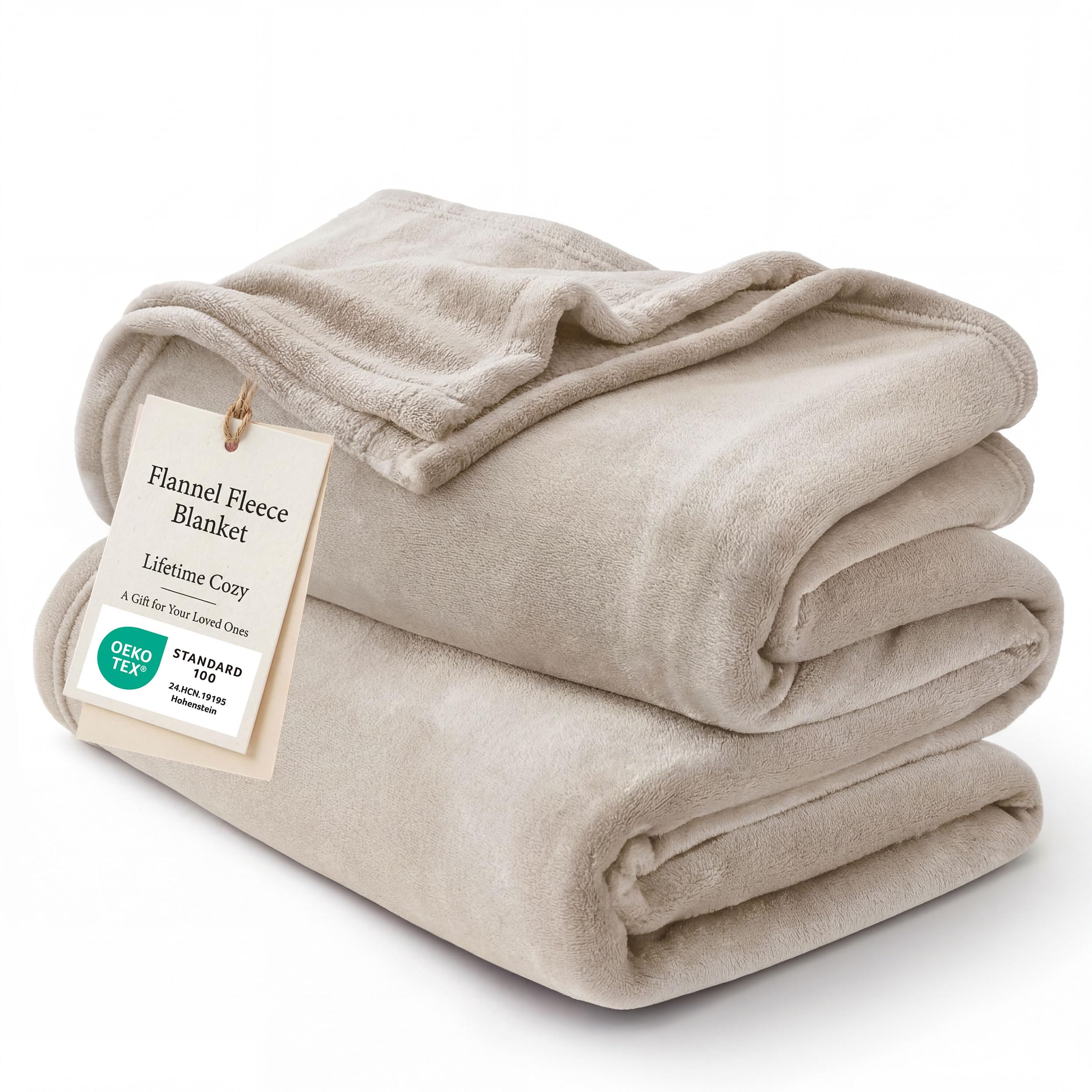 Amazon.com: Bedsure GentleSoft Fleece King Size Blankets for Bed