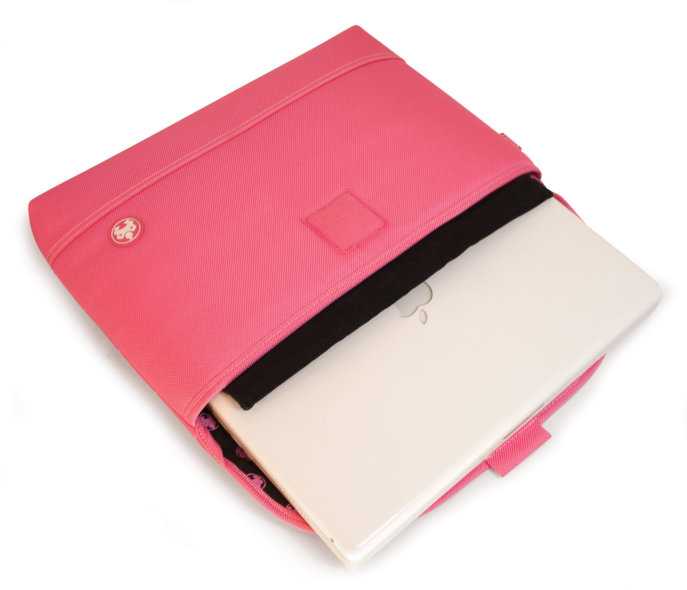 Funda De Nylon Y Terciopelo Negra Para MacBook 12" | Donostia