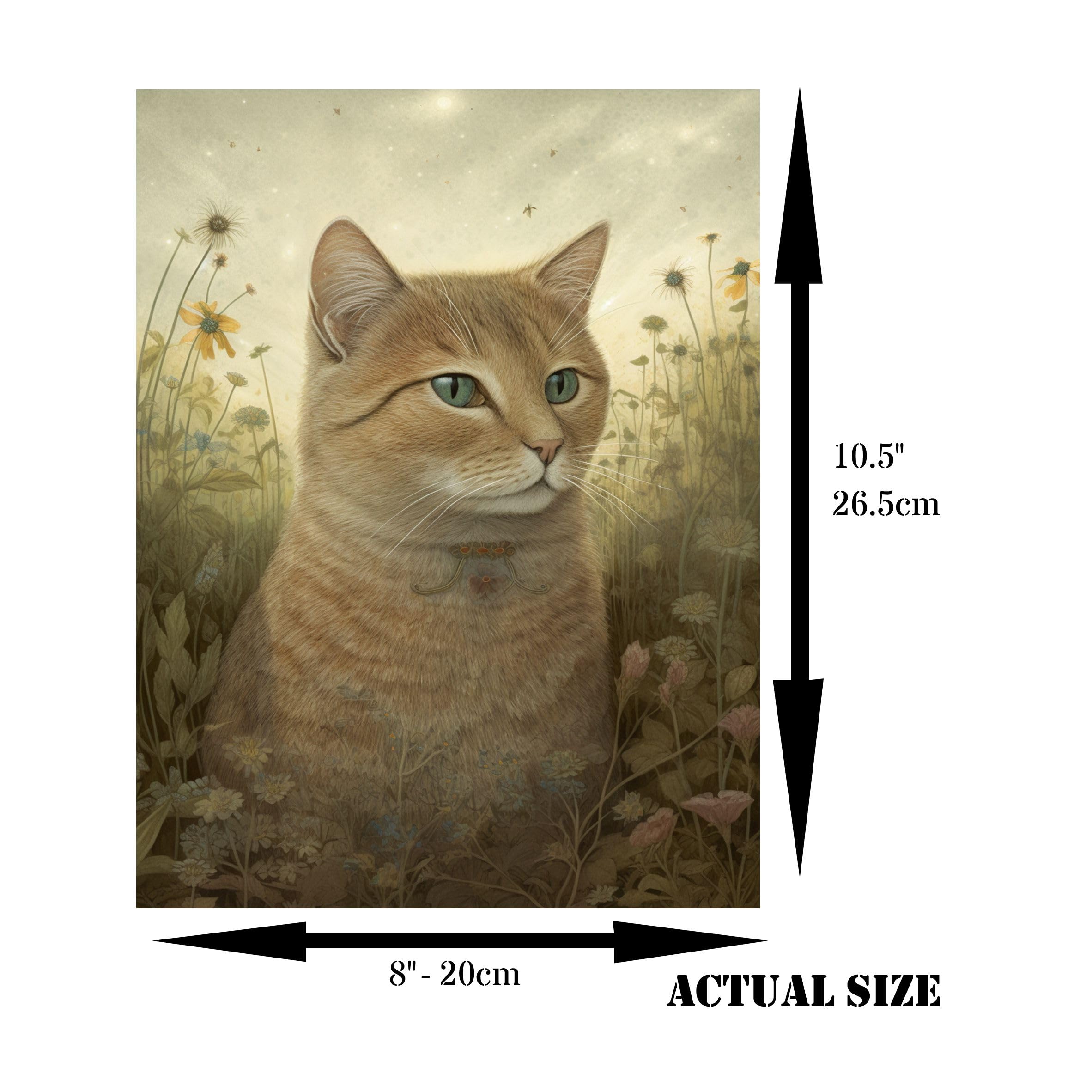Papel de arroz Gatos, 20 x 26,6cm (6pc) - 6 Diseños para Scrapbooking Tarjetas Manualidades, Decoupage by CRAFT KREATIVELY