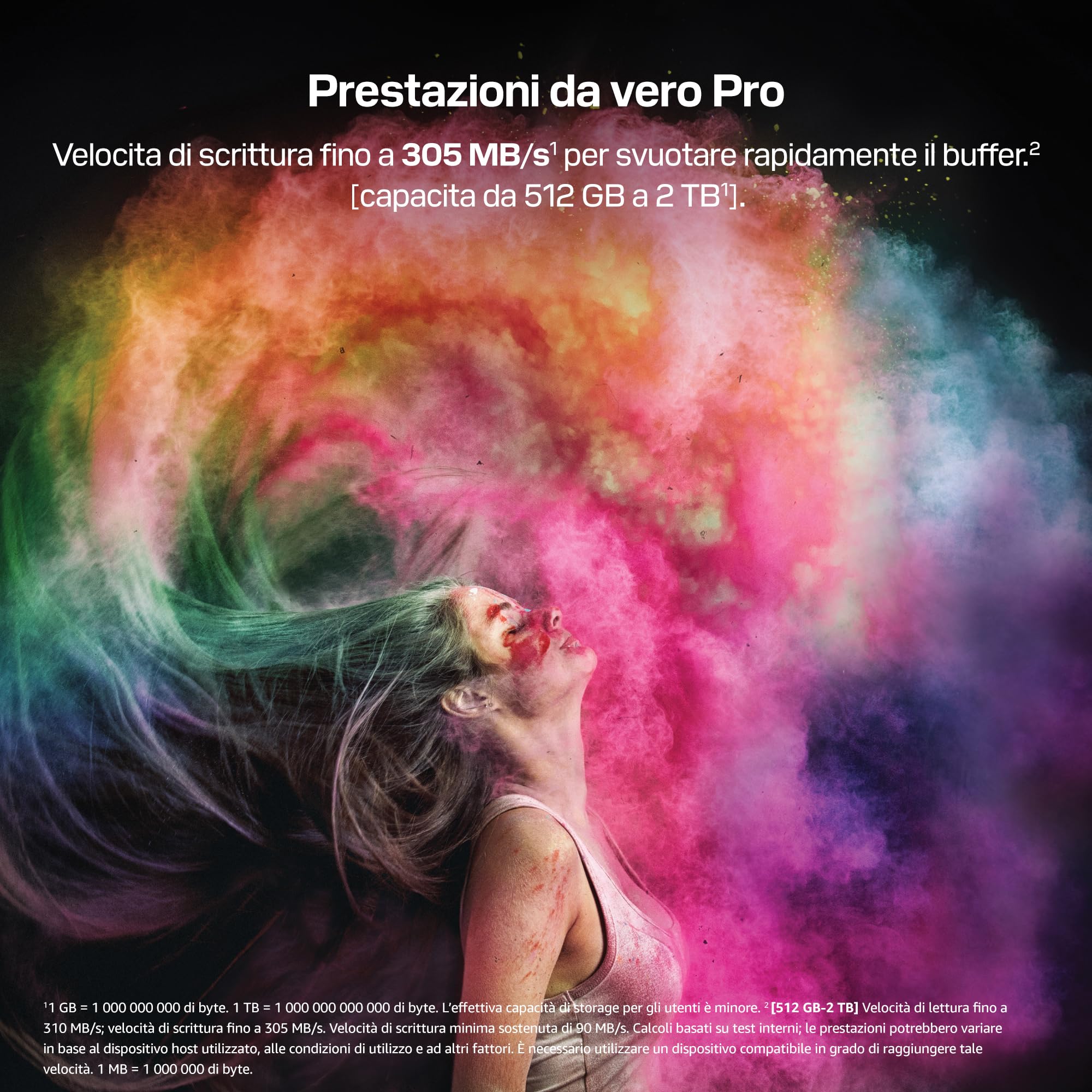 SANDISK Extreme PRO SD UHS-II V90 Scheda 256 GB (velocità di lettura fino a 310 MB/s, velocità di scrittura fino a 304 MB/s, compatibile con fotocamere reflex e mirrorless)