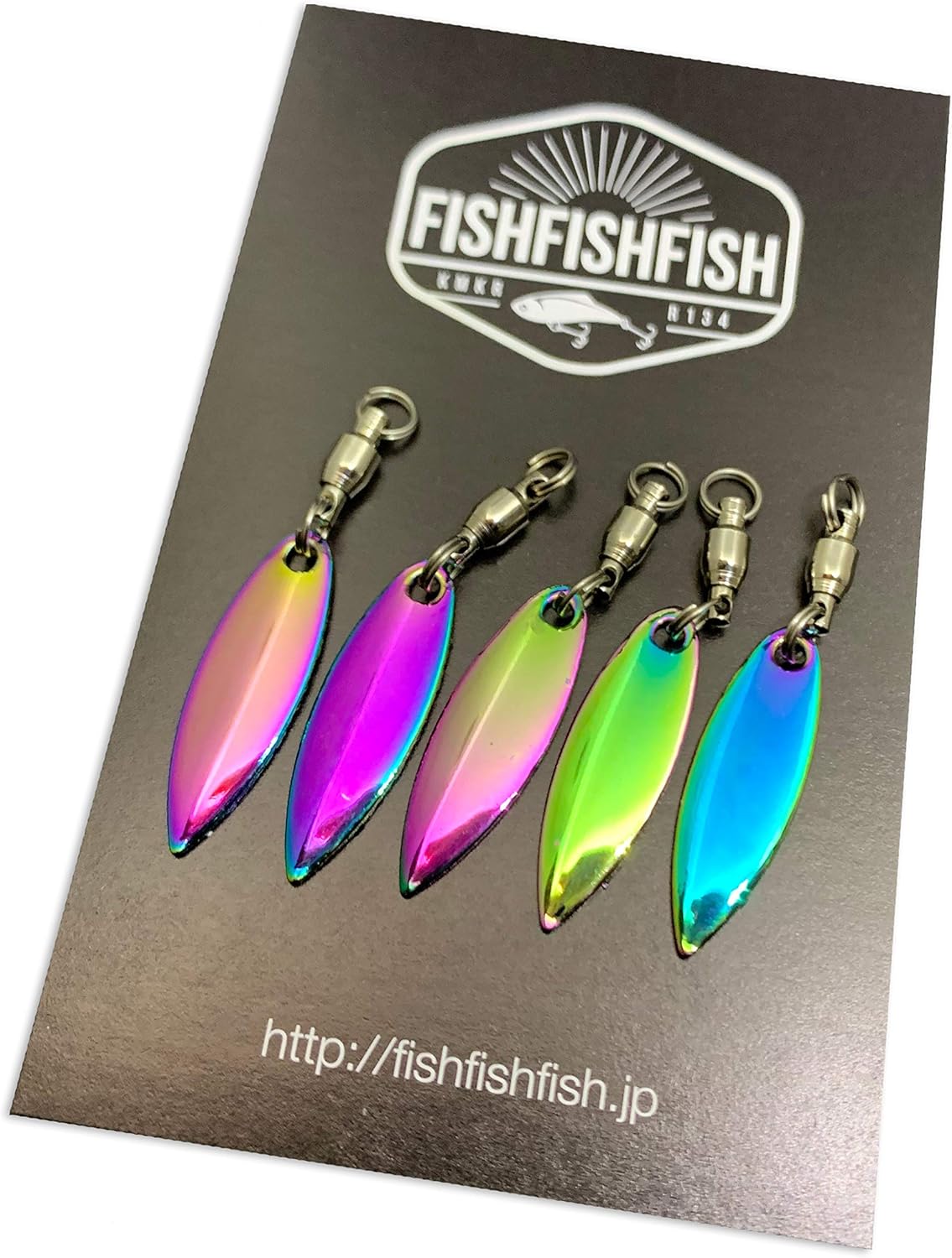 Amazon Fishfishfish ウィローブレード メタリック カラー Ss アンビバレント シーバス 雷魚 ブラックバス ナマズ メタルジグ 鉄板バイブ フロッグ チューニングパーツ ルアー改造 スピンテール用 ブレードチューン 5枚セット Fish A Gogo