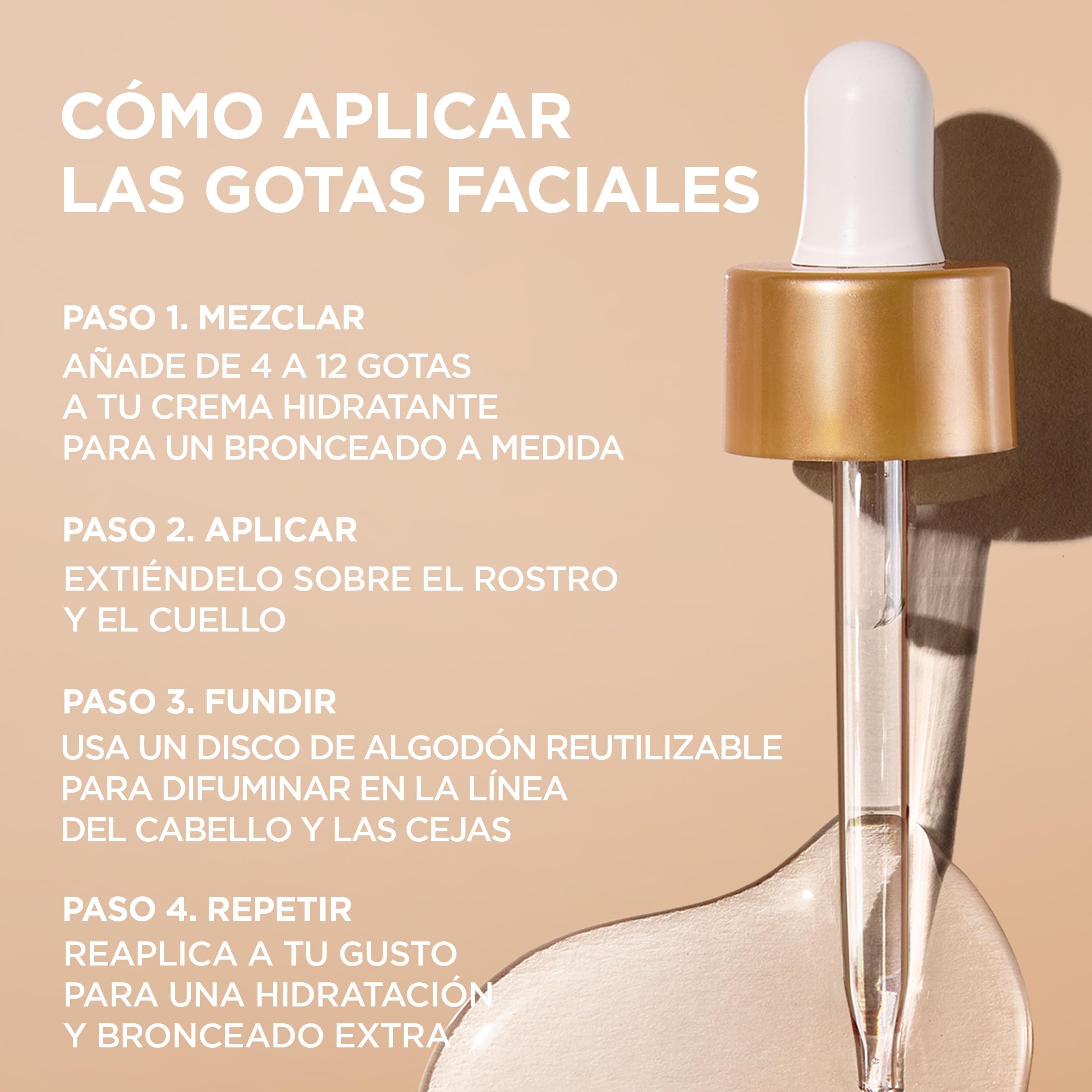 Delial Natural Bronzer Gocce Viso Autoabbronzanti con Acido Ialuronico e Acqua di Cocco, 30 ml
