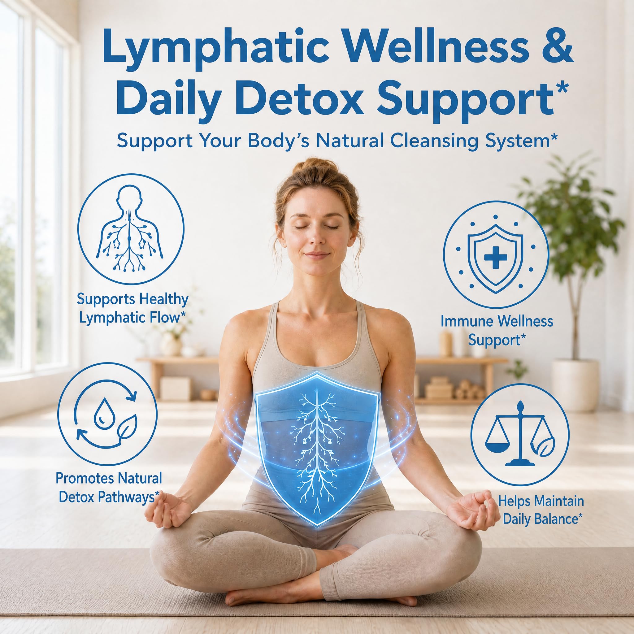 Liposomal Lymphatic Drainage Drops, Advanced Herbal Lymphatic Drainage Supplements with Cleavers, Red Clover, Echinacea, Dandelion, Burdock Root, Elderberry & Calendula, 2 fl oz — Amazon image 3
