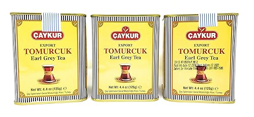 Caykur Export Tomurcuk Earl Grey Tea (paquete de 3, total de 13.2 onzas)
