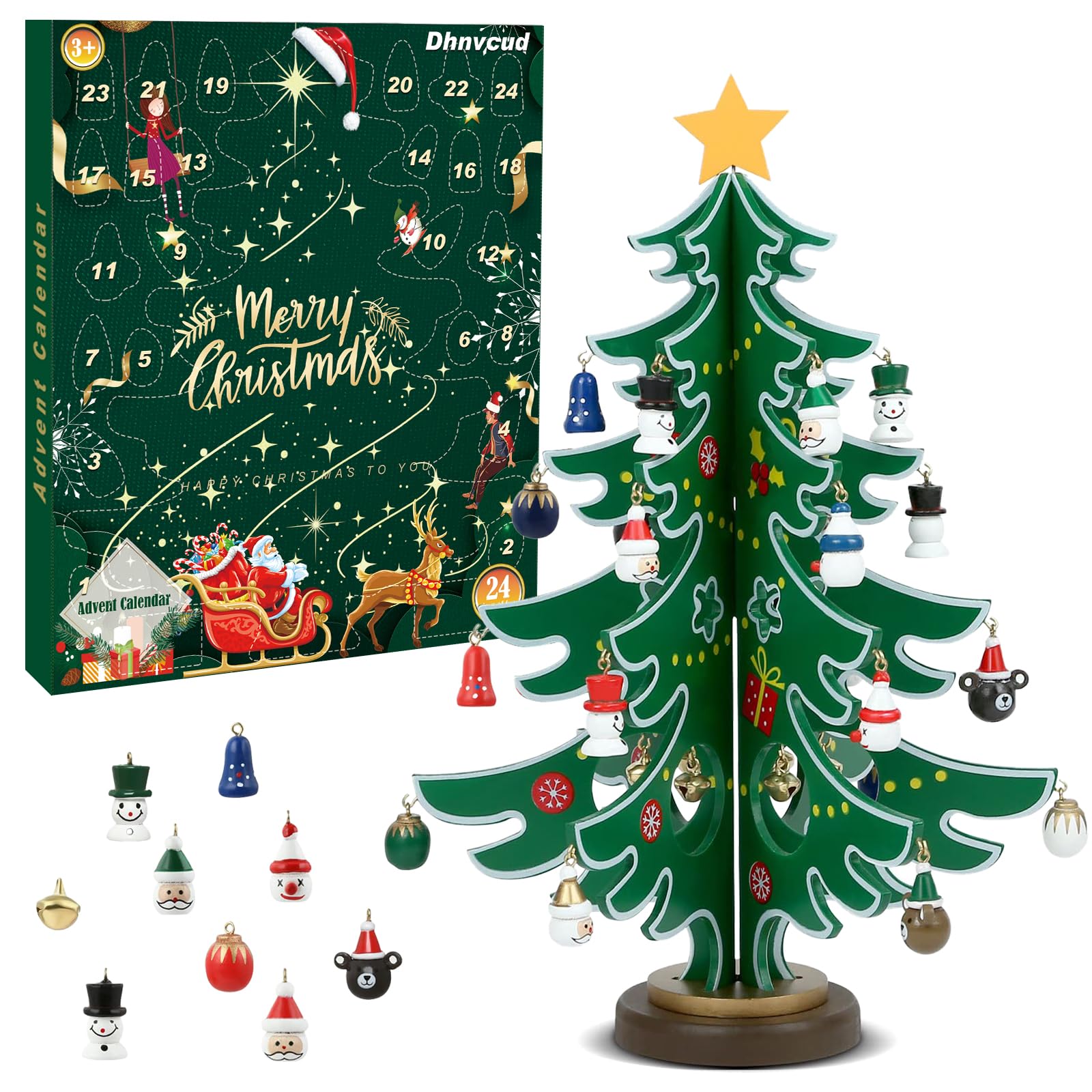 Calendario Dell'Avvento Di Natale Per Bambini - 24 Giorni Di Sorprese Di Argilla Morbida, Texture E Sapori Diversi, Idee Regalo Creativo Per Ragazzi E Ragazze