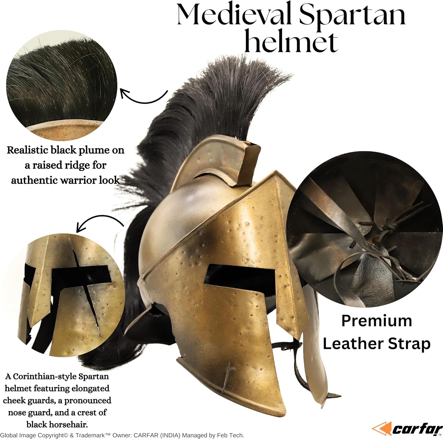 Full Size Wearable Medieval Armor Helmet | Hand-forged Authentic Steel Replica for Halloween Cosplay, LARP, Fair & Collectors