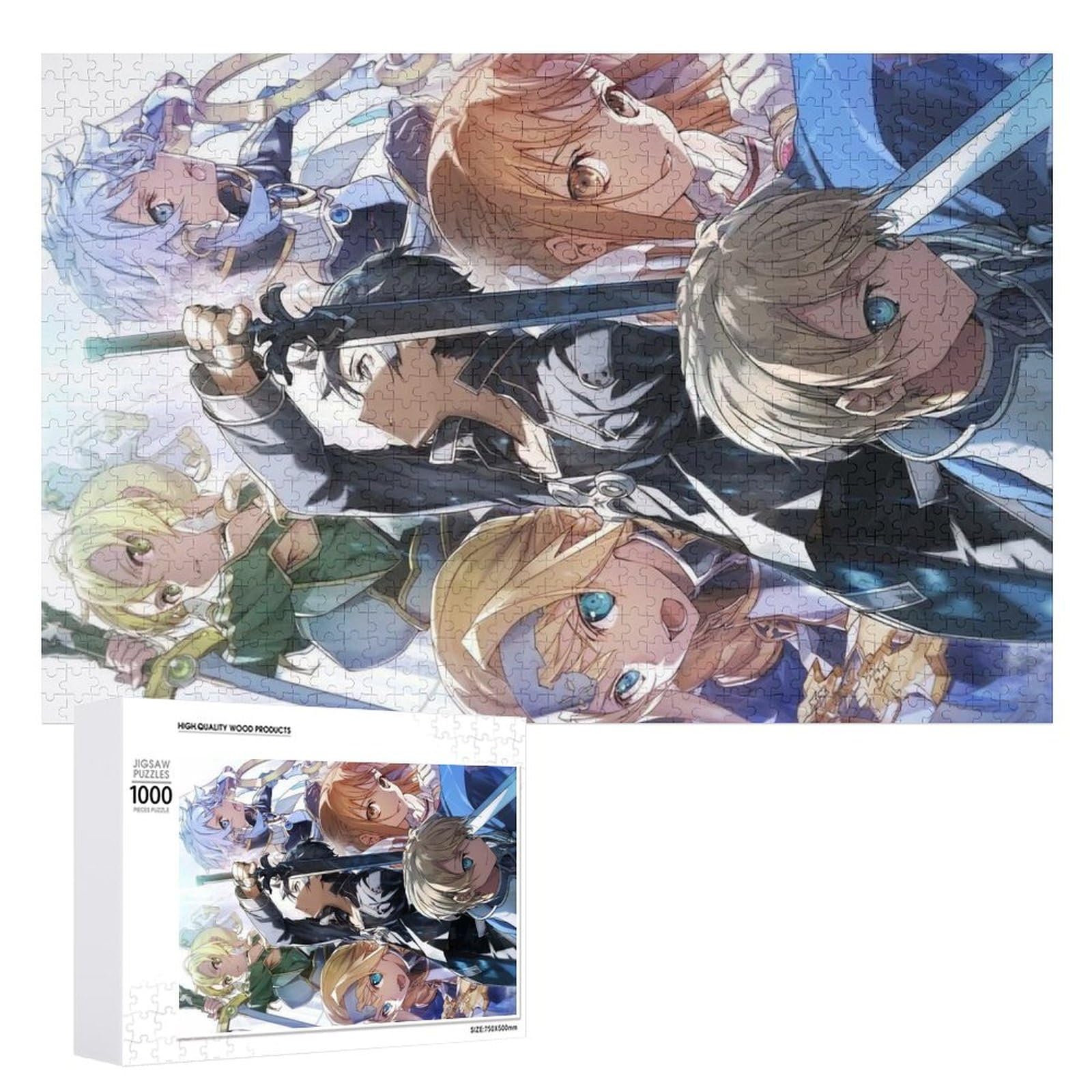 Amazon | ソードアート・オンライン ジグソーパズル 500ピース 1000