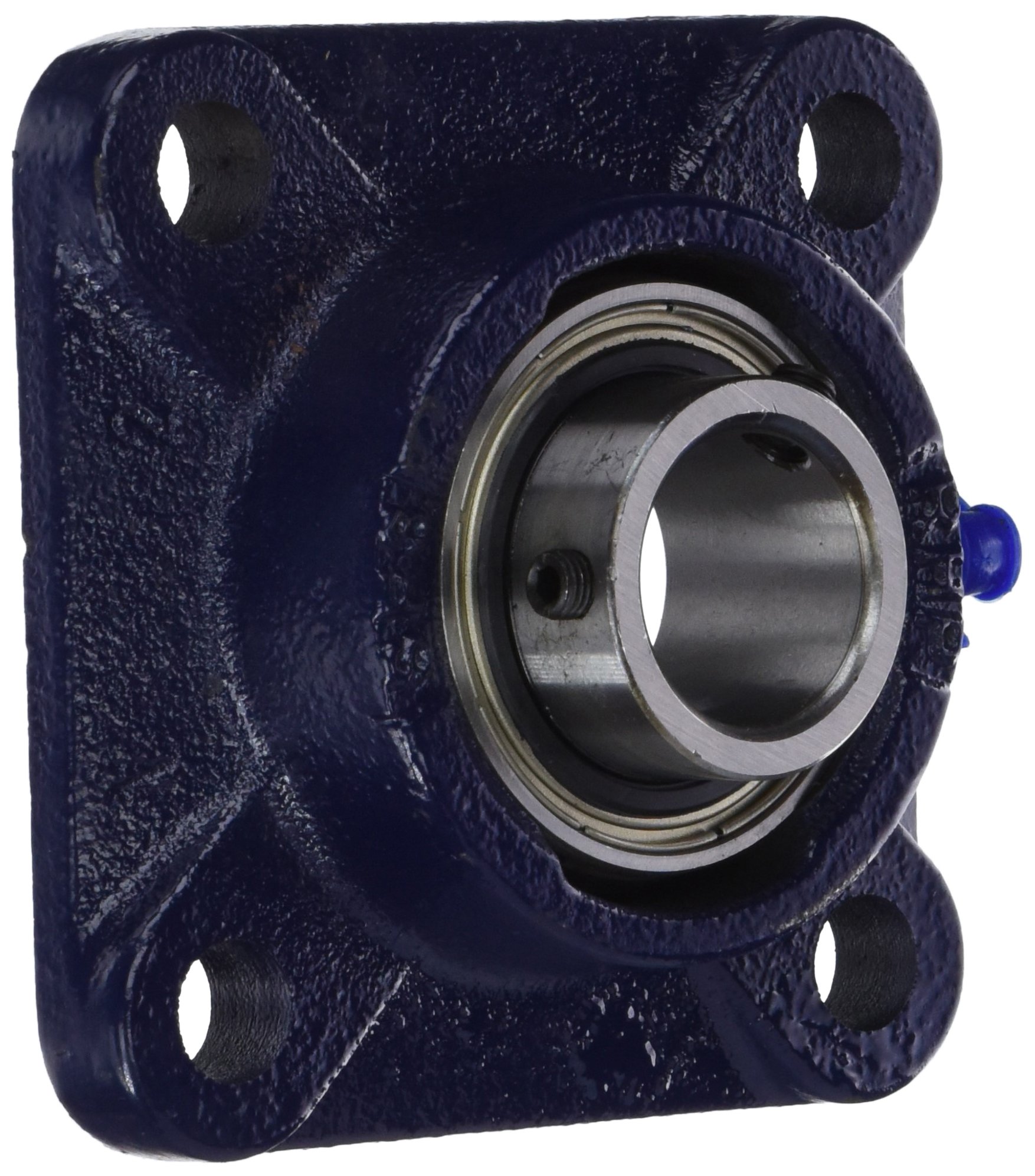 RHP SF25 Self Lube Cast Iron Four Bolt Square Flange Bearing Unit, 25mm Ø, 38.84mm Width
