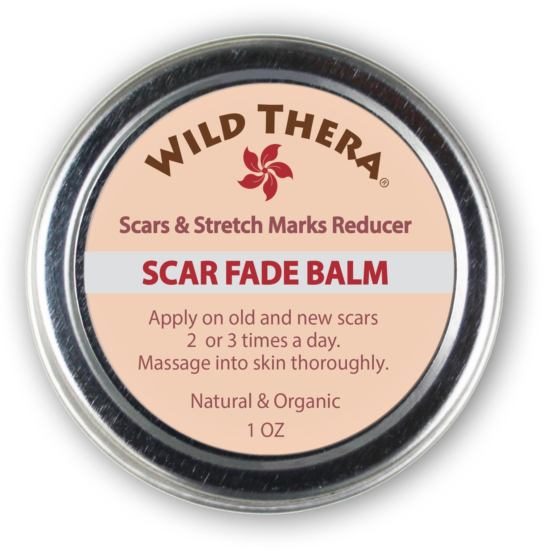 Wild Thera Scar Remover for old scars. Natural Scar Cream for Face