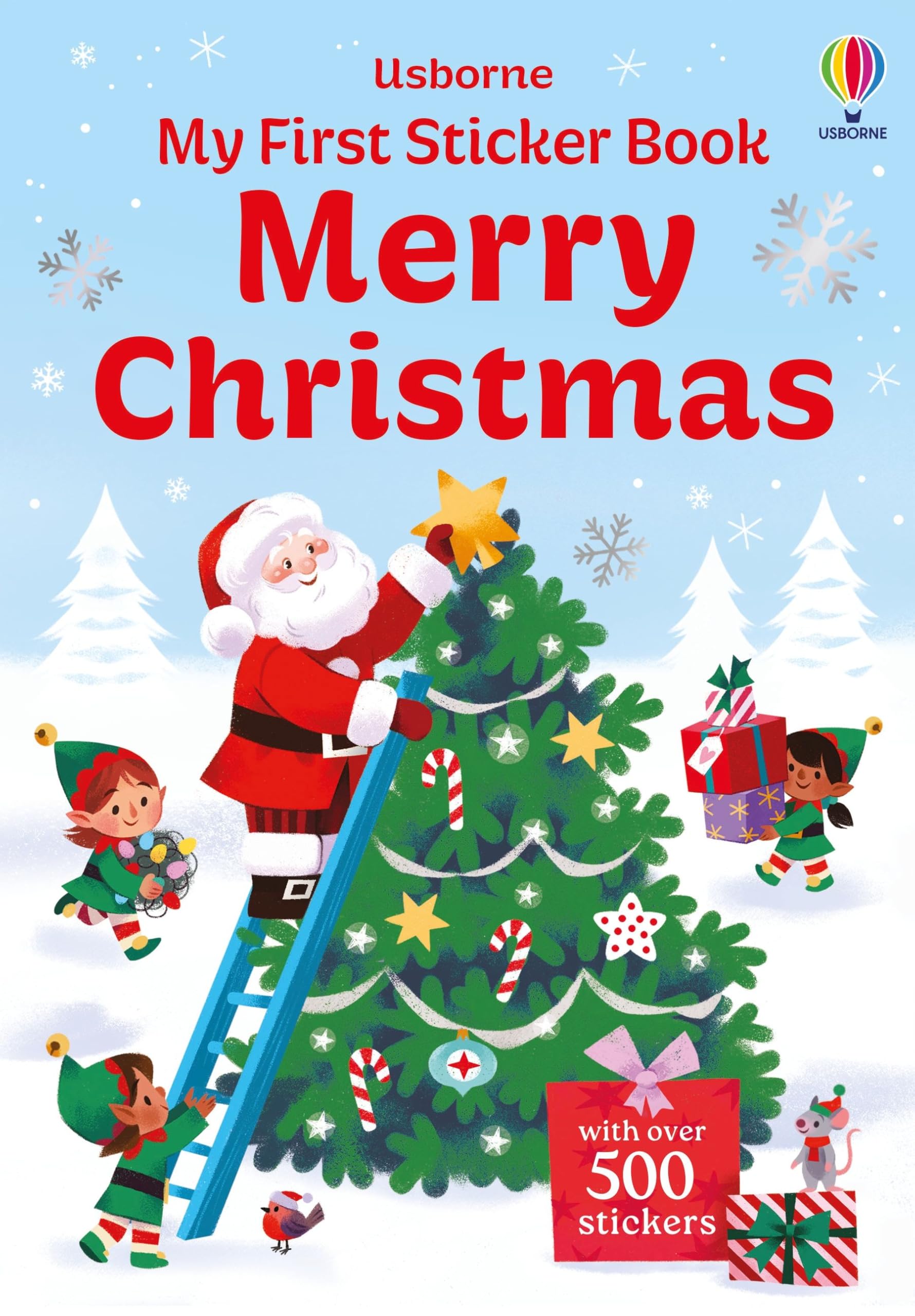 My First Sticker Book Merry Christmas (Little First Stickers)