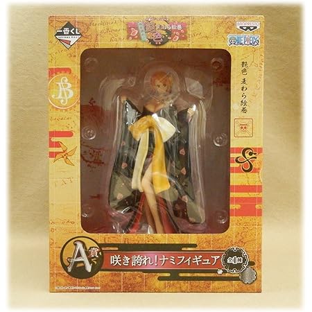 Amazon 一番くじ ワンピース 咲き誇れ 艶色 麦わら絵巻 A賞 咲き誇れ ナミフィギュア 全1種 フィギュア ドール 通販