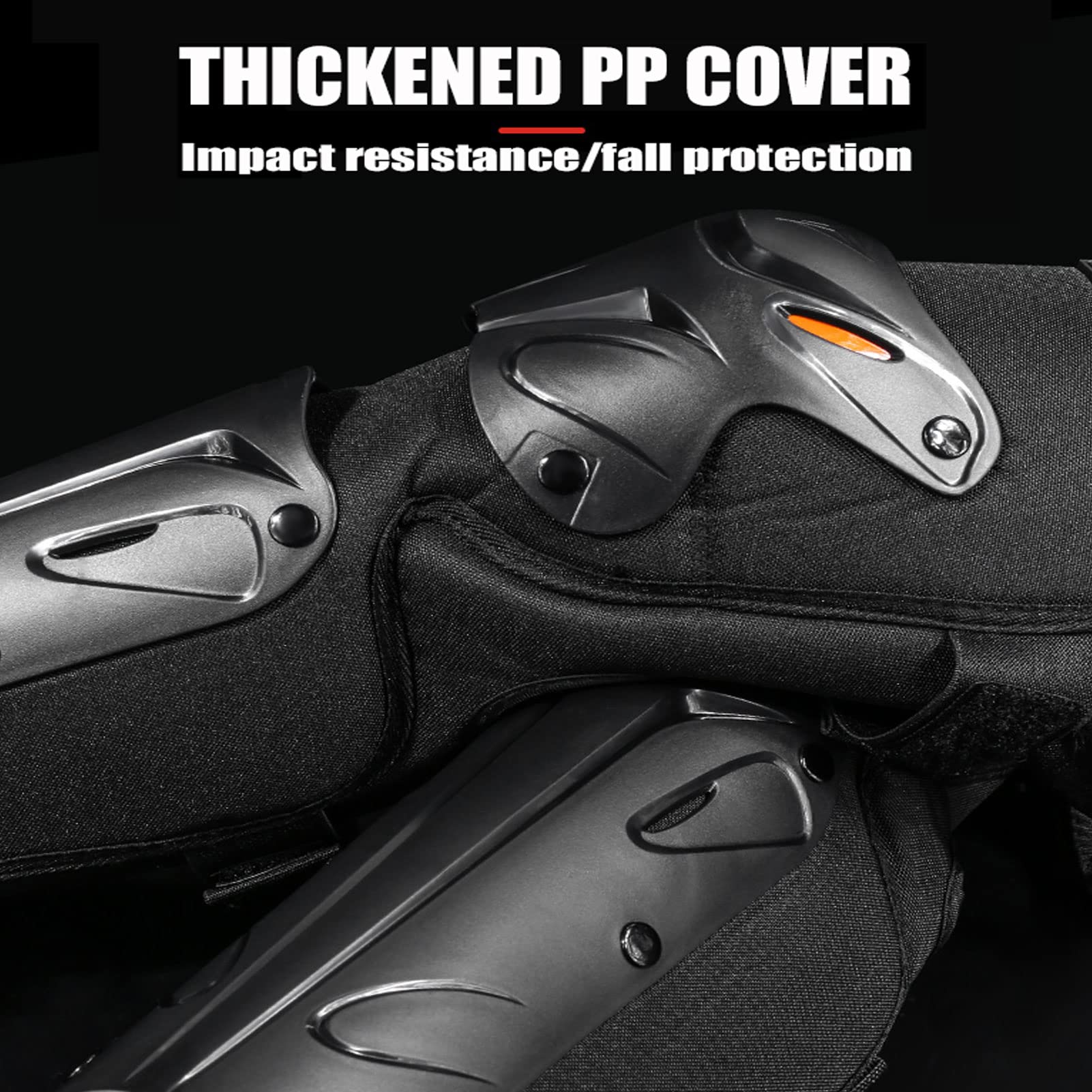 Protector de espinilla for Motocross, for Ciclismo de montaña, 2 Unidades
