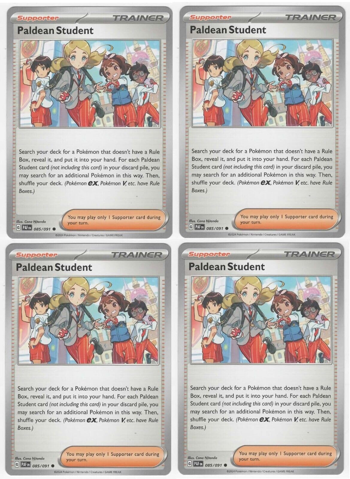 Paldean Student 085/091 - Paldean Fates