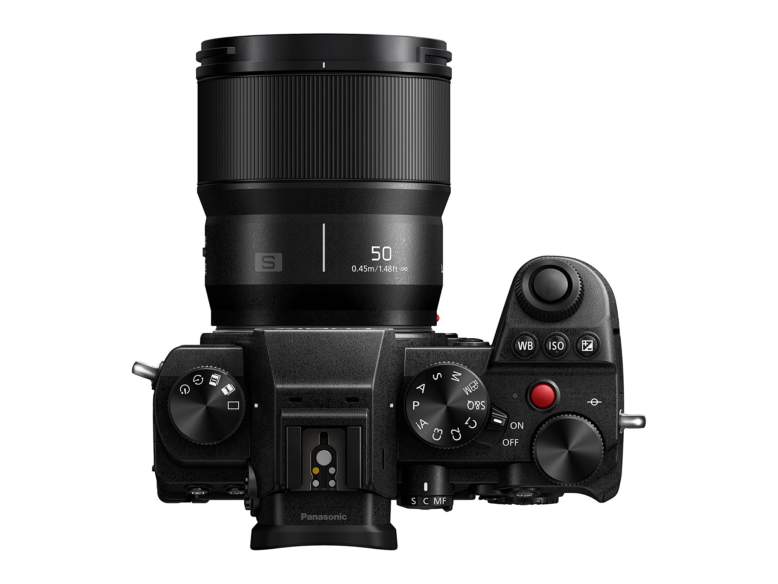 Panasonic LUMIX S DC-S5KCE-EG, fotocamera a pieno formato con due obiettivi: S-R2060 (20-60 mm, F3,5-5,6) e S-S50 (50 mm, F1,8)