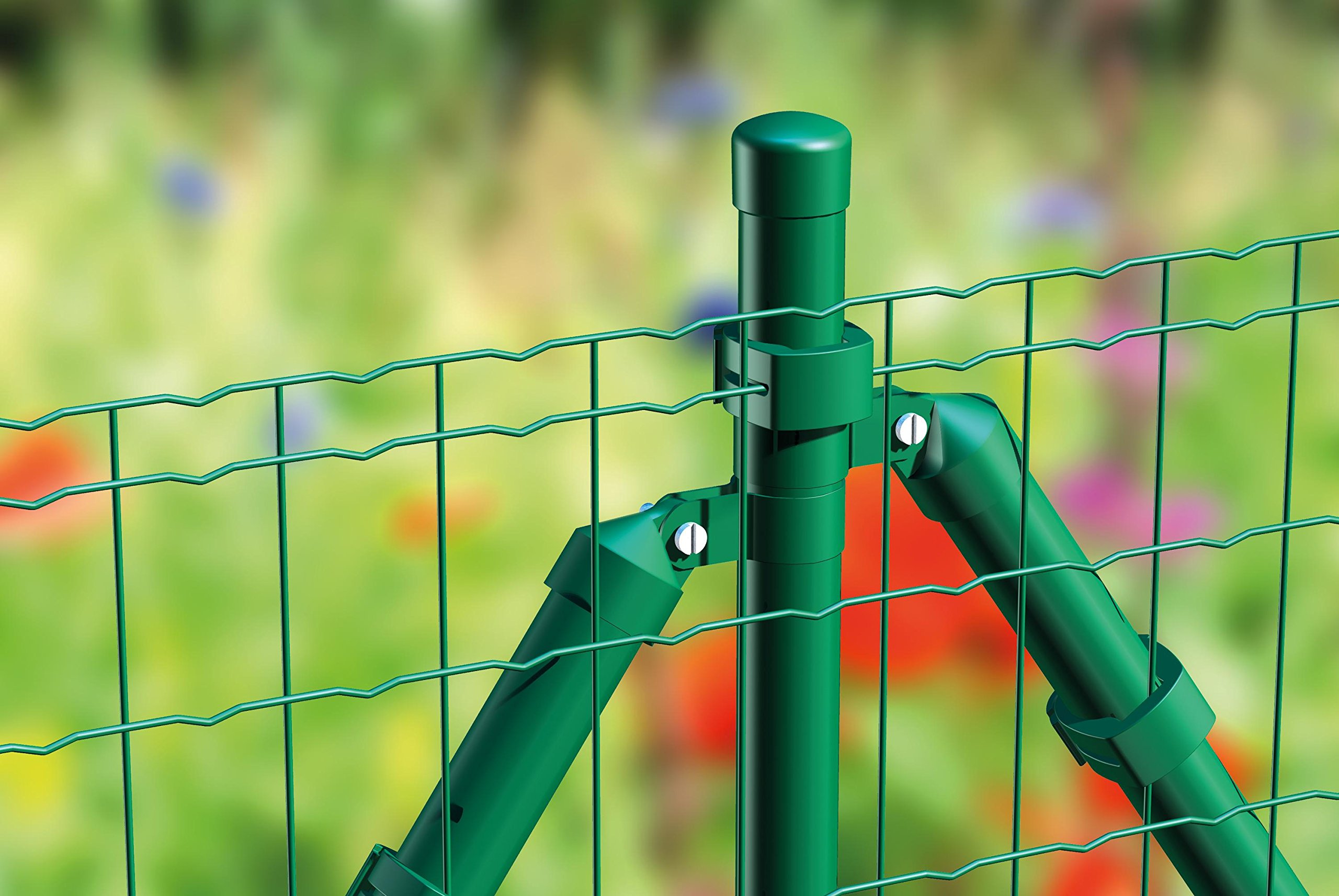Alberts 604851 Schweißgitter Fix-Clip Pro® | verschiedene Längen und Höhen - wahlweise in verschiedenen Farben | grün | Höhe 122 cm | Länge 25 m