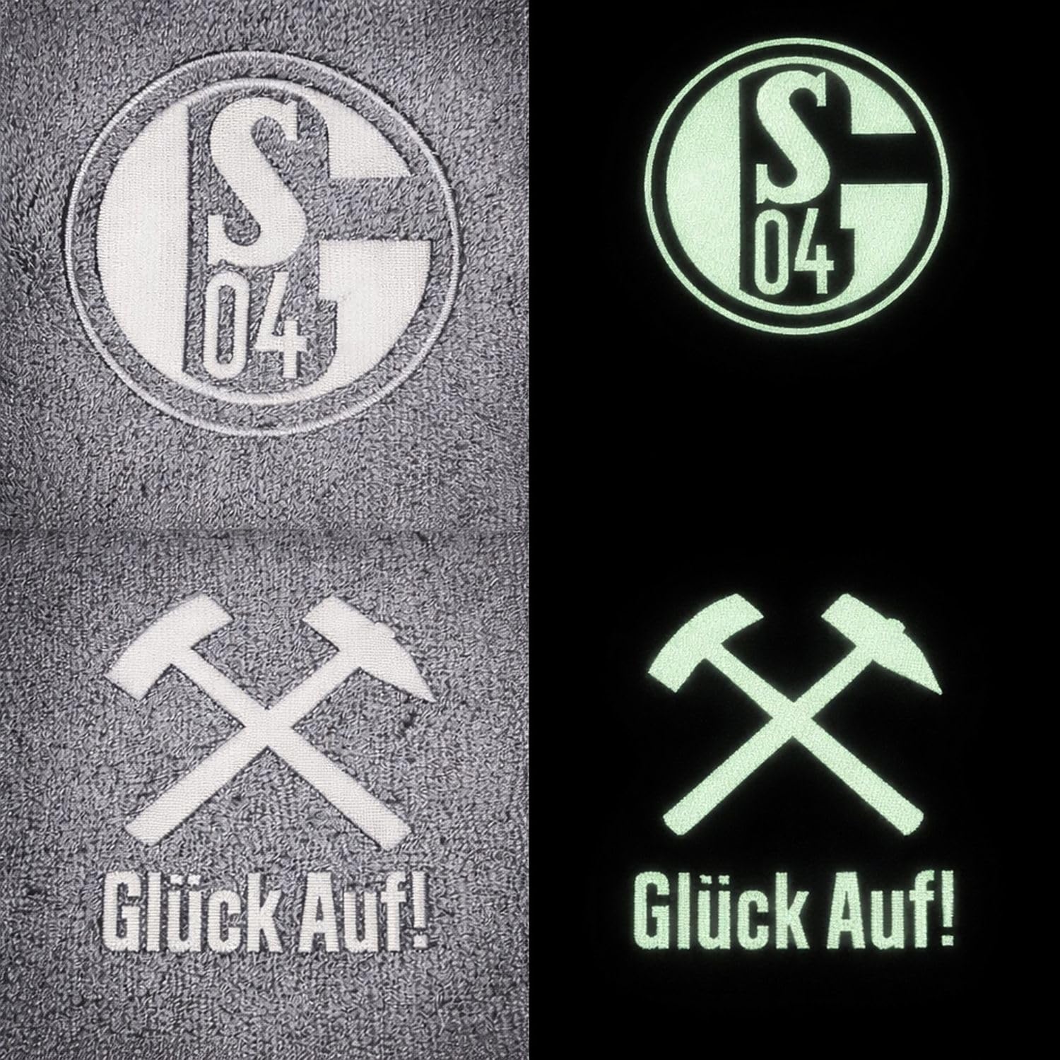 FC Schalke 04 Wohndecke Glow in The Dark