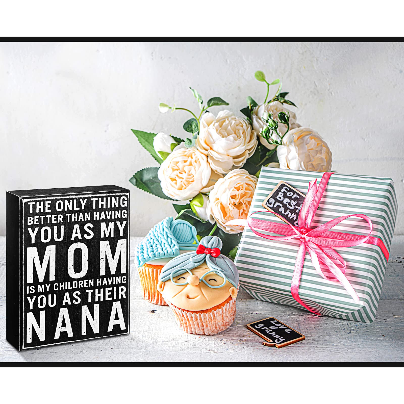 Amazon.com: Nana Gifts for Christmas Nana Sign The Only Thing
