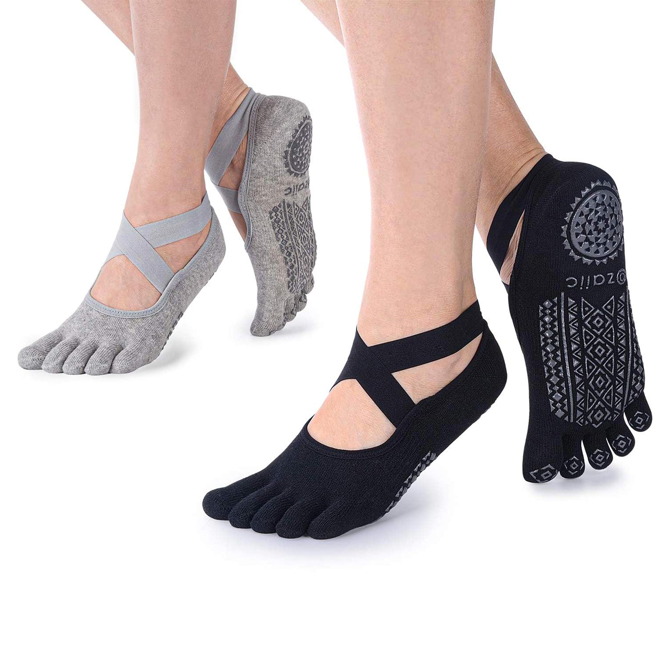 Ozaiic Five-Toe Yoga Socks