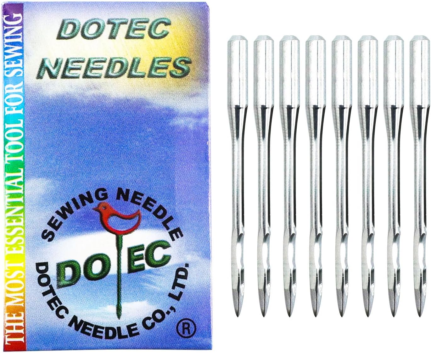Blooy - DRX2 Needles Fit Newlong DS-9C, DS-7 Portable Bag Closer Machines UY 1973, SY5060,124X2,GB200,B02001 (Pack of 10 PCS) (Needle Size 25/200)