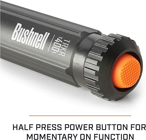 Vista 12 de Bushnell Linterna TRKR 600 lúmenes Linternas tácticas LED multicolor, luces alimentadas por batería para camping, caza, senderismo, emergencia