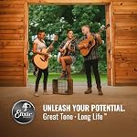 Elixir Strings, Acoustic Guitar Strings, Phosphor Bronze with NANOWEB Coating, Longest-Lasting Rich and Full Tone with Comfortable Feel, 6 String Set, 3 Pack, Custom Light 11-52