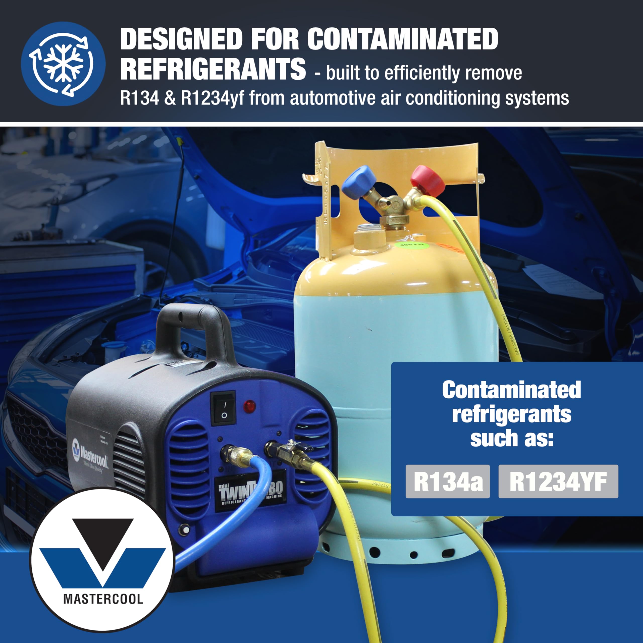 Amazon.com: Mastercool 69400-CON Refrigerant Recovery Machine
