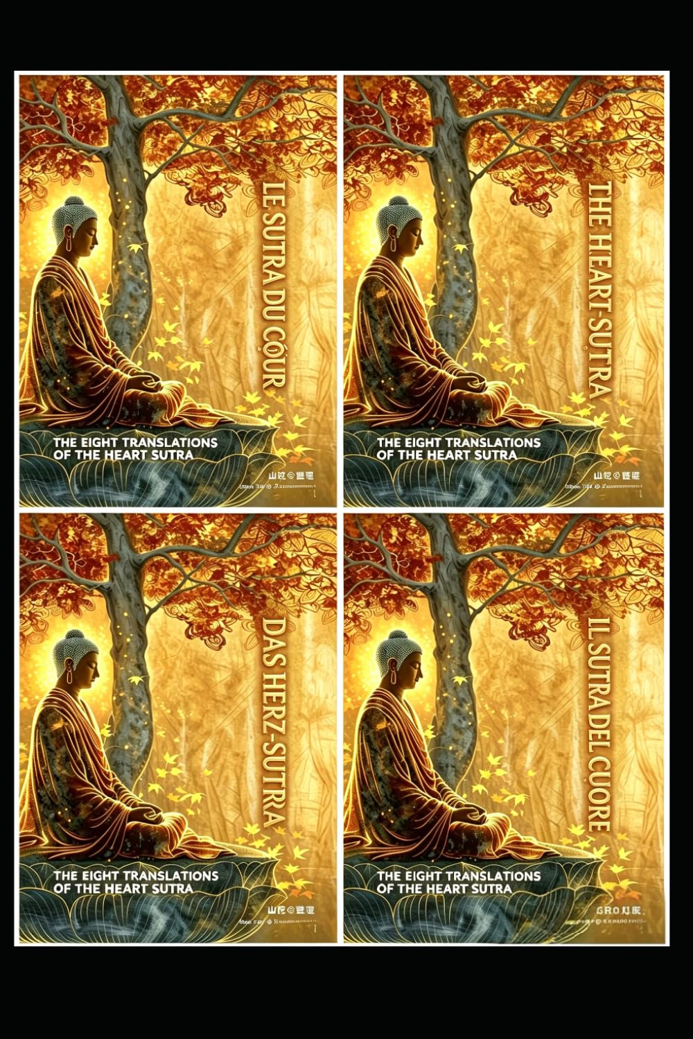 The Heart Sutra: Eight Translations (English, French, German, Italian) (Buddhism and Zen culture)