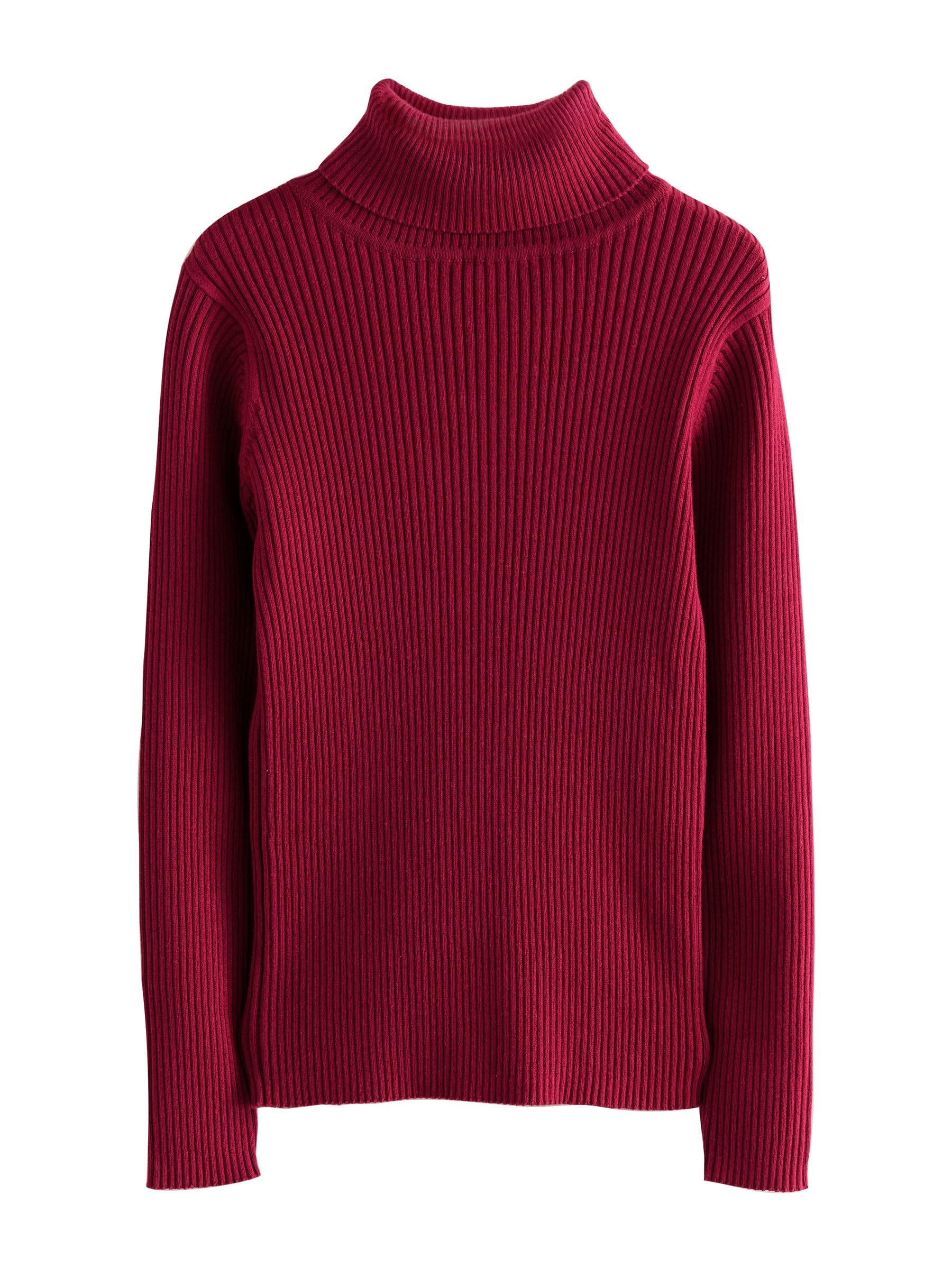 NEXT Mädchen Strickpullover mit Rollkragen