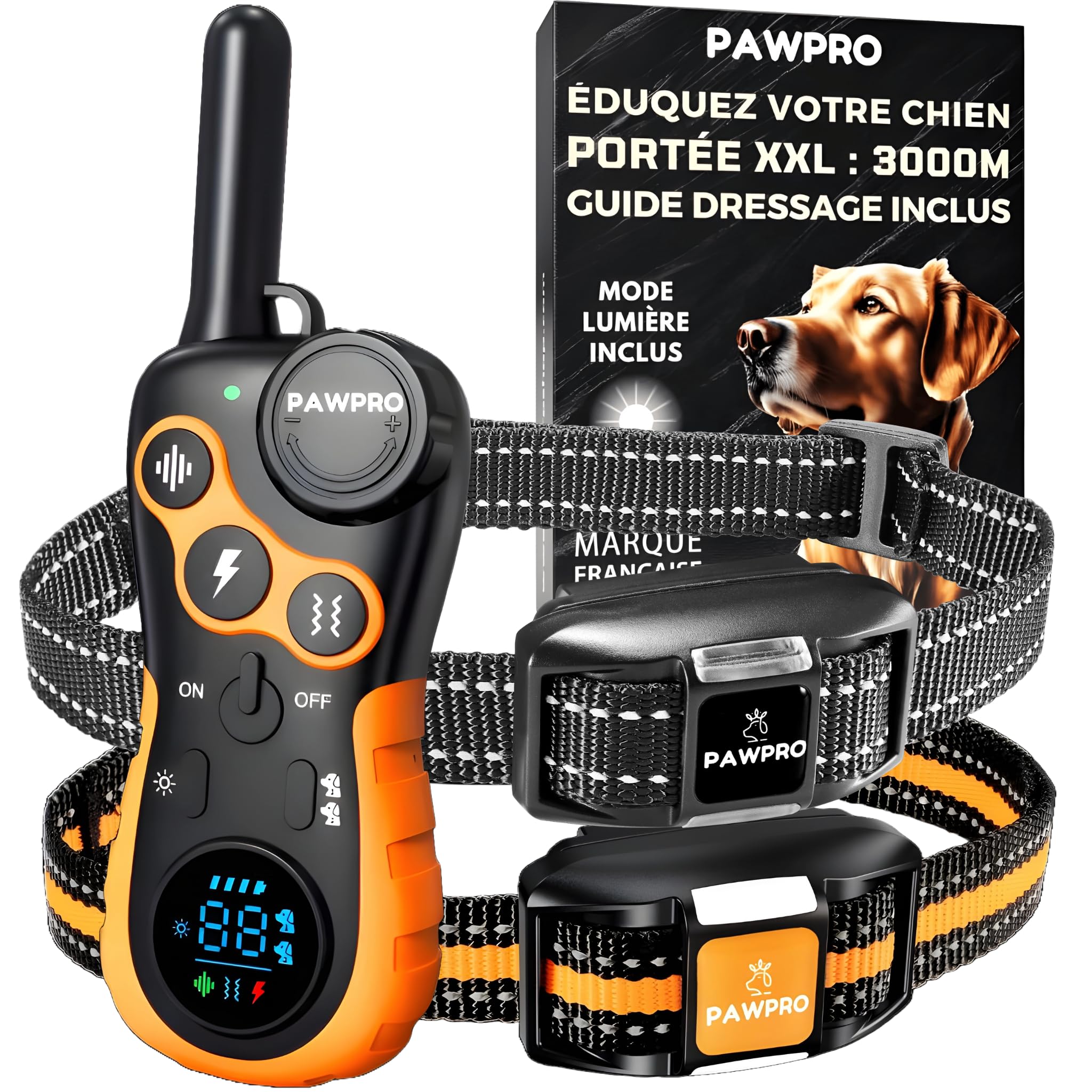 Meloive Collier De Dressage Pour Deux Chiens