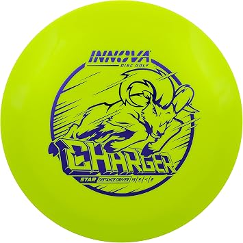 Innova Disc Golf Star Charger Distance Driver High Speed, Straight Flying Distance Driver Colors Will Vary