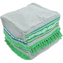 Footstool Futon Mat Foot Stool with Storage Outdoor Ottomans for Patio Foot Rest Outdoor+floor+mat Boho Pouf Ottoman Farmhouse Foot Ottoman Foot Chair Cushion Footrest Cover Travel Random Color