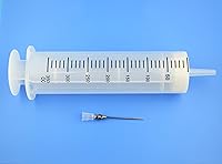 Vista 44 de 2 jeringas de cocina de 3.4 fl oz – Dispensador de pegamento de plástico de 100 cc con aguja, gran volumen para dispensar (3.4 fl oz-A)