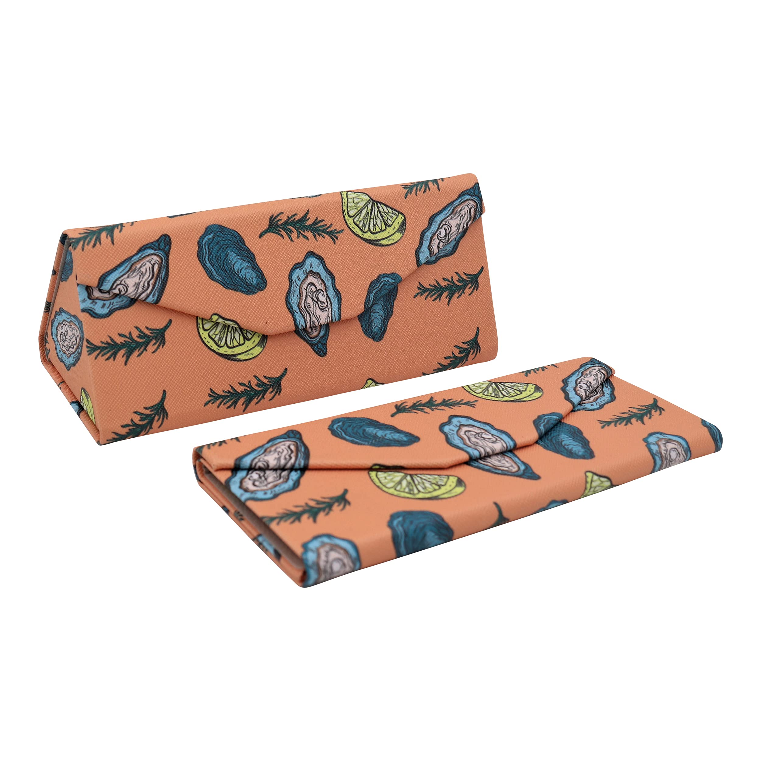 Real Sic Glasses Case for Men and Women - Magnetic Folding Hard Shell Sunglass Holder - Inspired by Activities/Hobbies