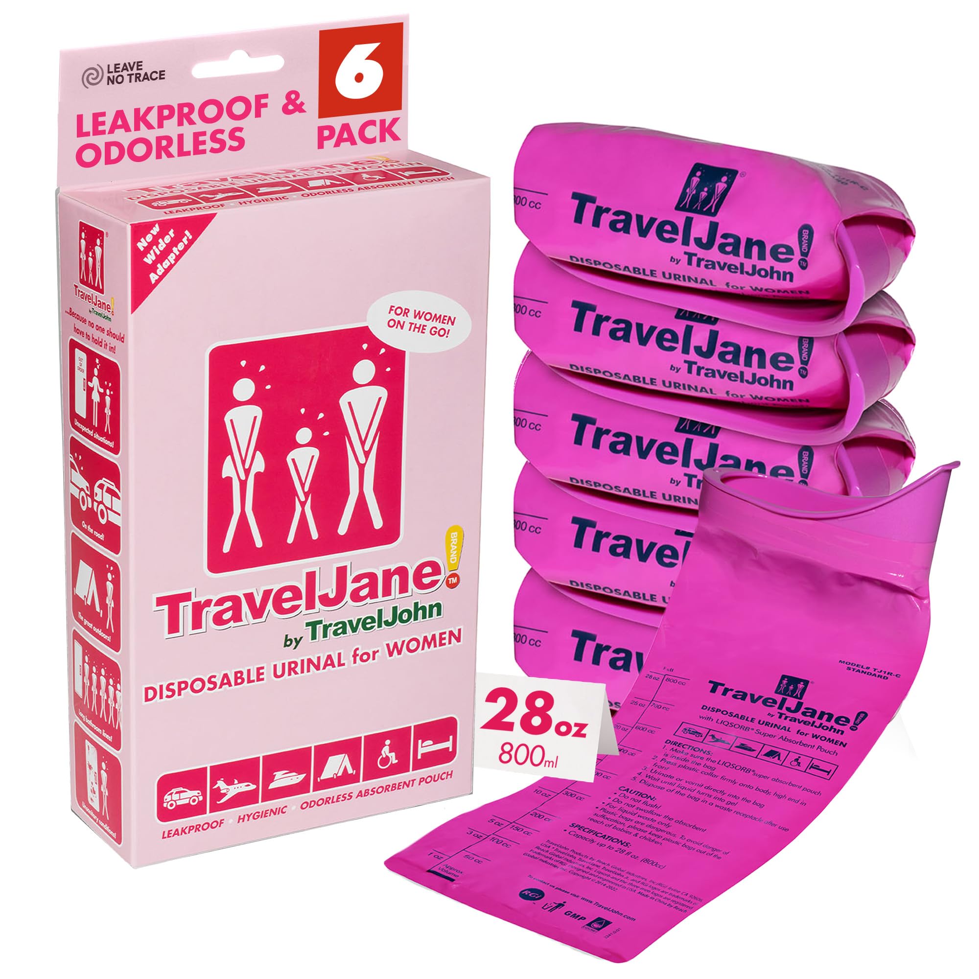 TravelJane Disposable Urinal