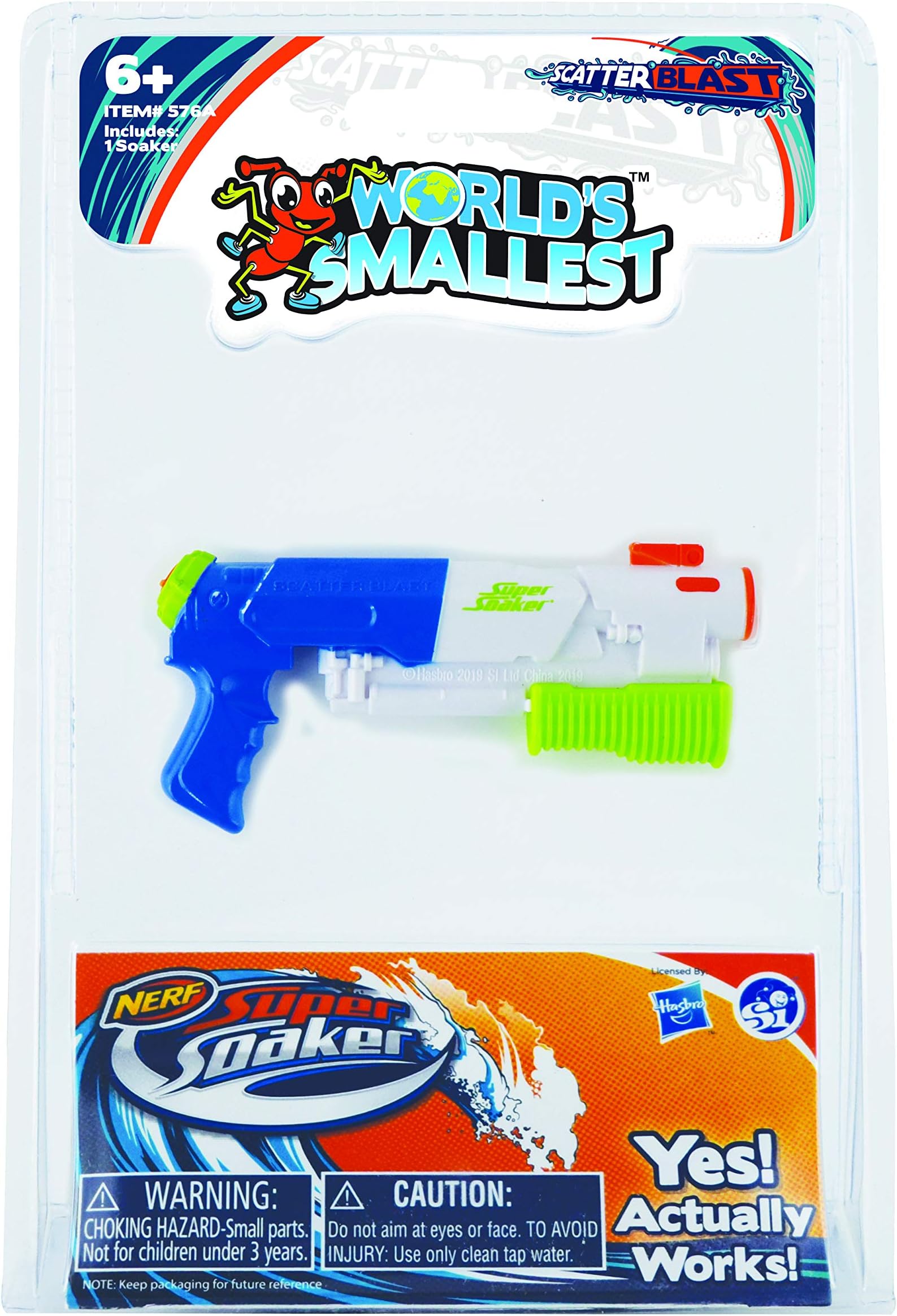 Worlds Smallest Super Soaker, Multi (576)