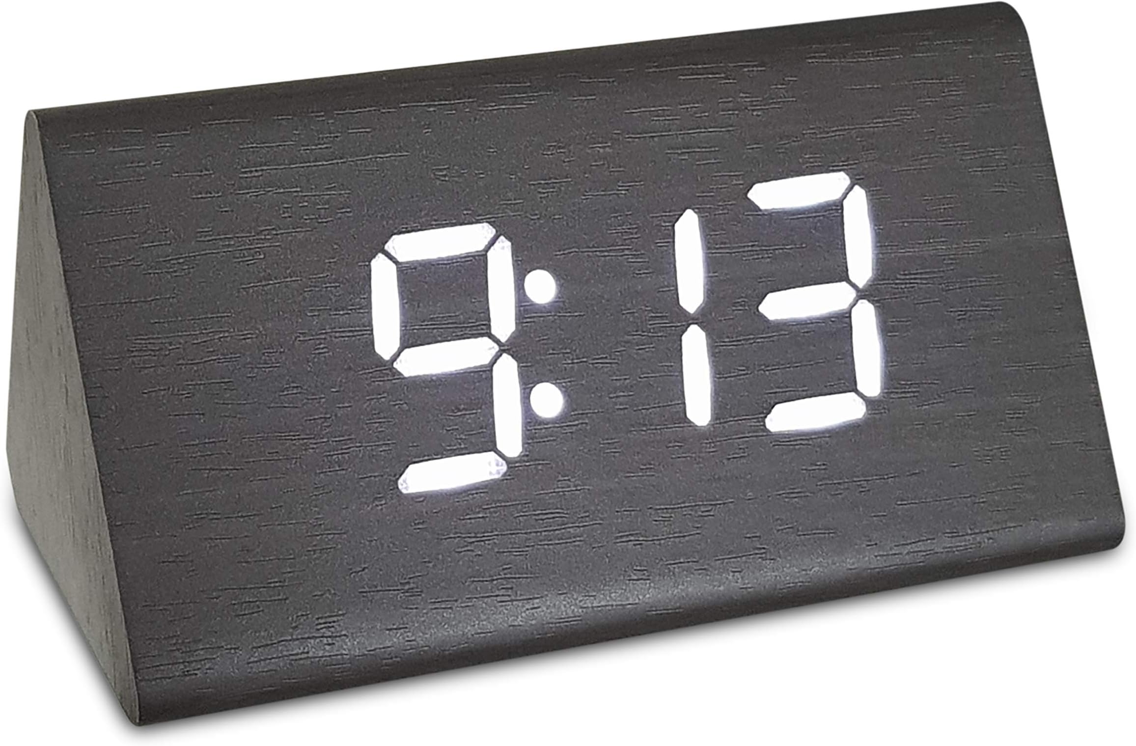 Travelwey Digital Alarm Clock Mains Powered, No Frills Simple