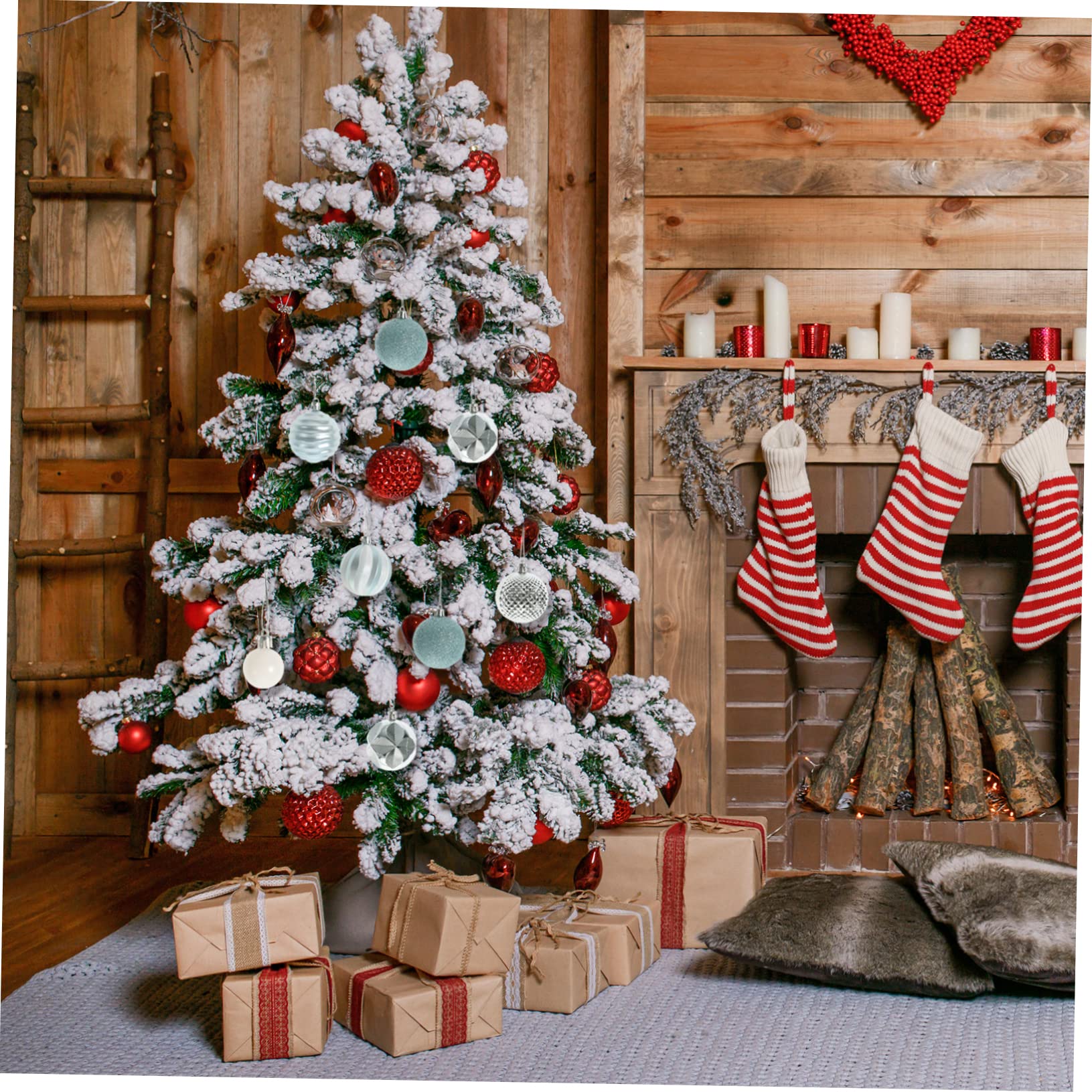 IMIKEYA 78 STK Weihnachtskugeln Mini-Weihnachtskugel Vintage Weihnachtsschmuck Weihnachtsbaum Hängende Dekoration Weihnachten Hängen Weihnachtsdekoration Weihnachtskugelverzierung Blue P.s