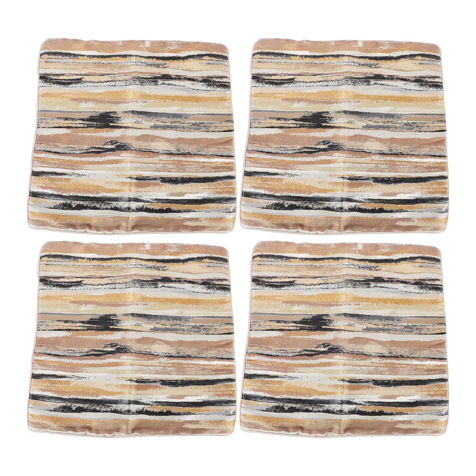 Fockety Federe per Cuscini, Federe per Cuscini Decorativi in ​​stile Boho Elegance, per Boho con Set da 4 Pezzi per Divano Letto del Soggiorno (50,8x50,8 cm/20x20 pollici)