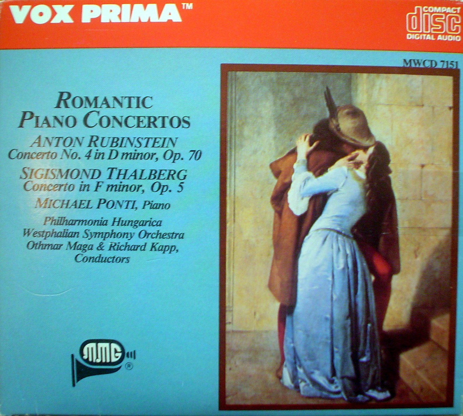 Romantic Piano Concertos [Audio CD]
