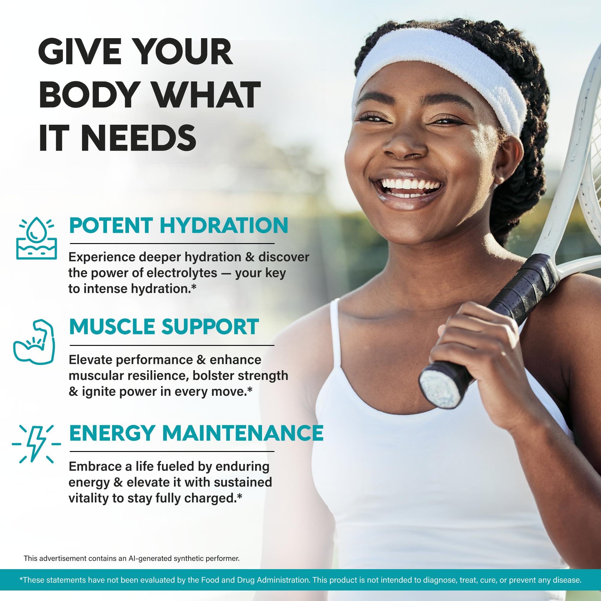 Electrolyte Tablets with Magnesium, Sodium, Potassium, Chloride - 240 Tabs — Amazon image 3