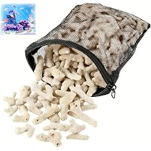 Crushed Coral Filter Media for Aquarium, 2.2lb Bio Media
