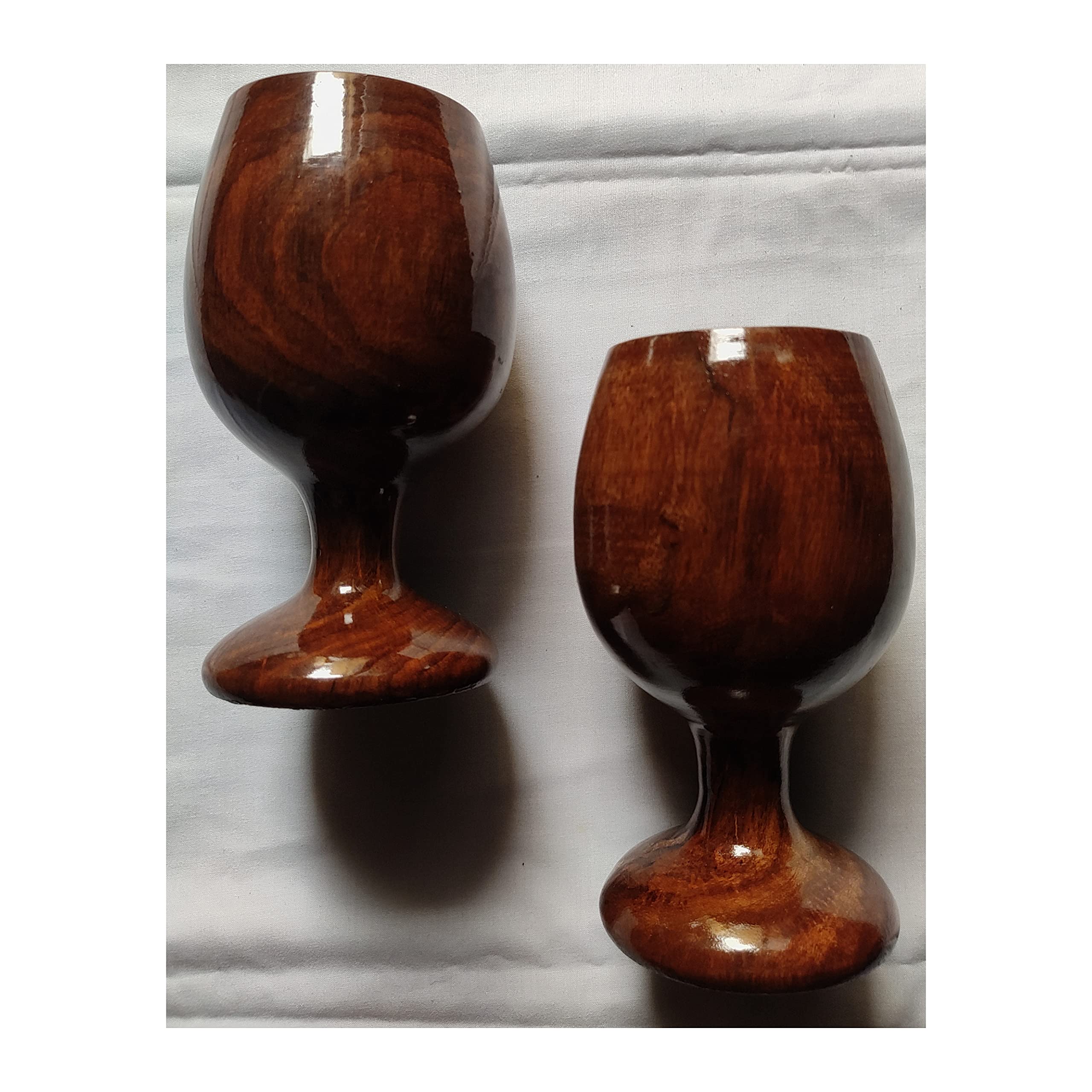 Wooden Cave Dinning Ware Glass Set, Smart Kitchen Beer, Whiskey, Champagne Dessert Serving (Newyork Style)