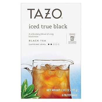 ramidus×teatopia TEATAG case Amazon.com : Tazo Tea Bag, Iced True Black, 6 ct (Packaging