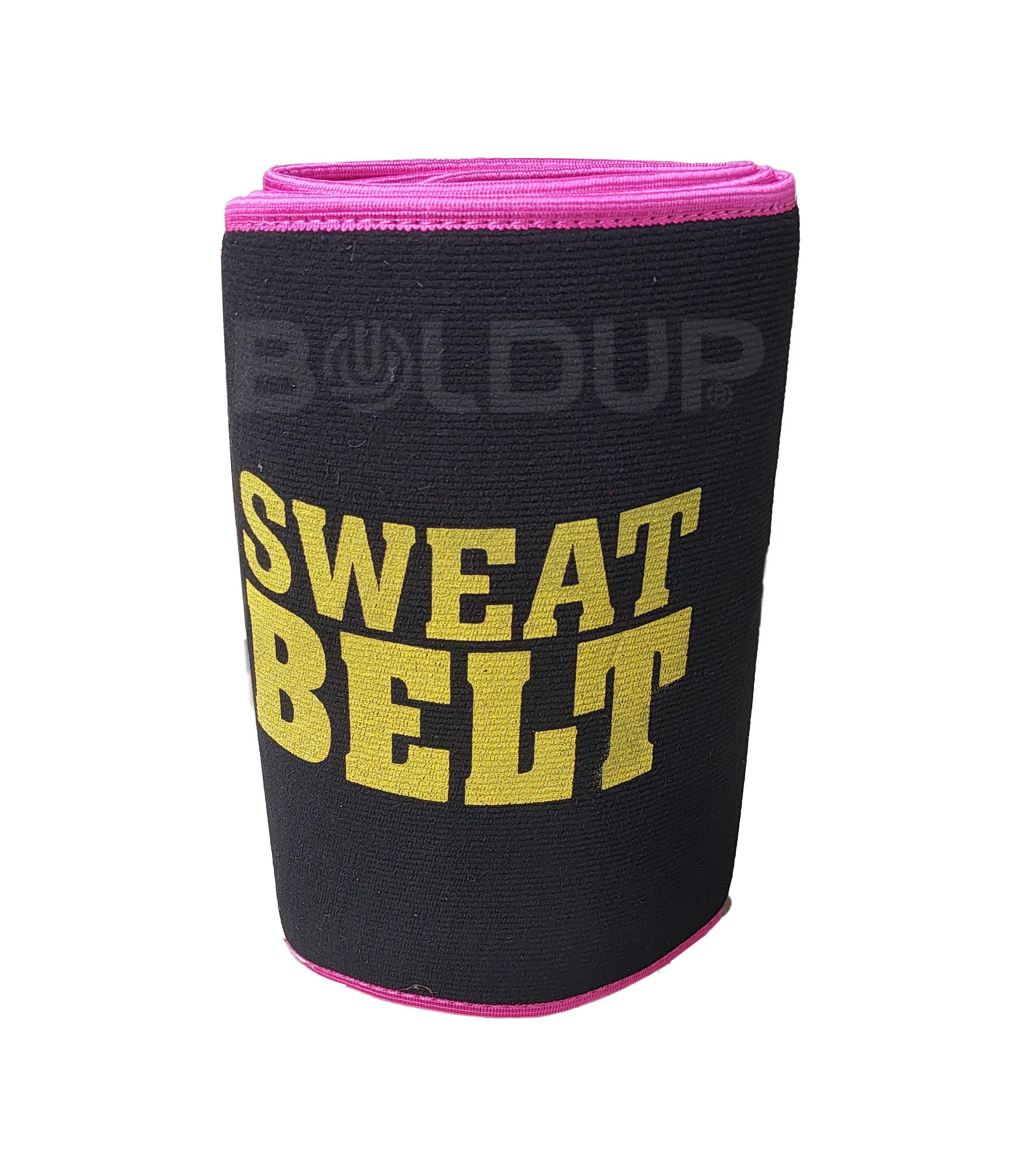 BOLDUP Sweat Belt for Men and Women: Adjustable Fit Waist Trimmer Slimming Belt for Weight Loss, Burning Belly Fat, and Supporting The Core-image-4
