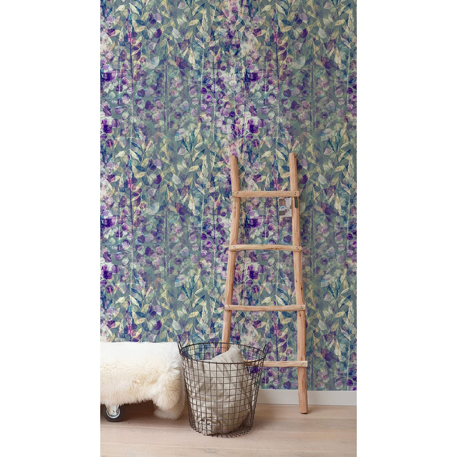 Papier peint haut de gamme Coloray à encre latex violette