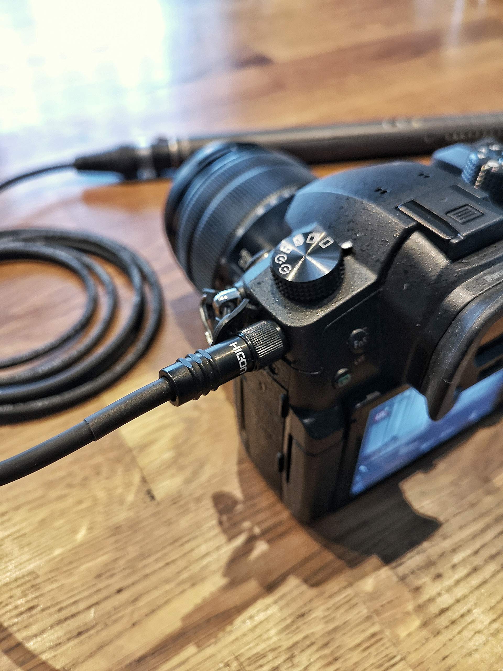 Cable de micrófono 10m conector mini jack 3.5 mm TRS a XLR conector/conector hembra para cámaras SLR, DSLR DSLM camcorder grabadora de audio con contactos dorados - SC-AK600-MF-1000