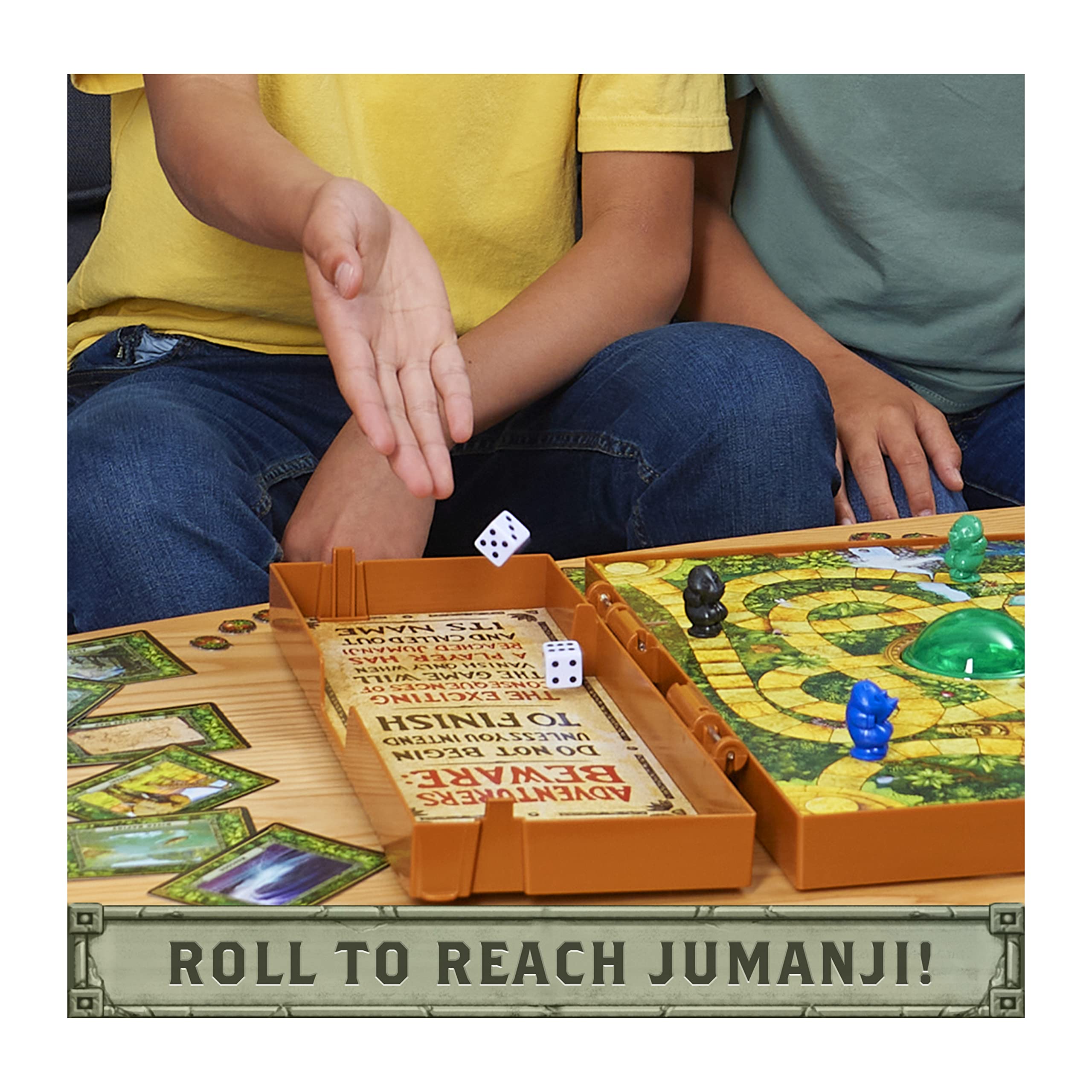 Jumanji Deluxe Game, Immersive Electronic Version of The Classic Adventure Movie Board Game